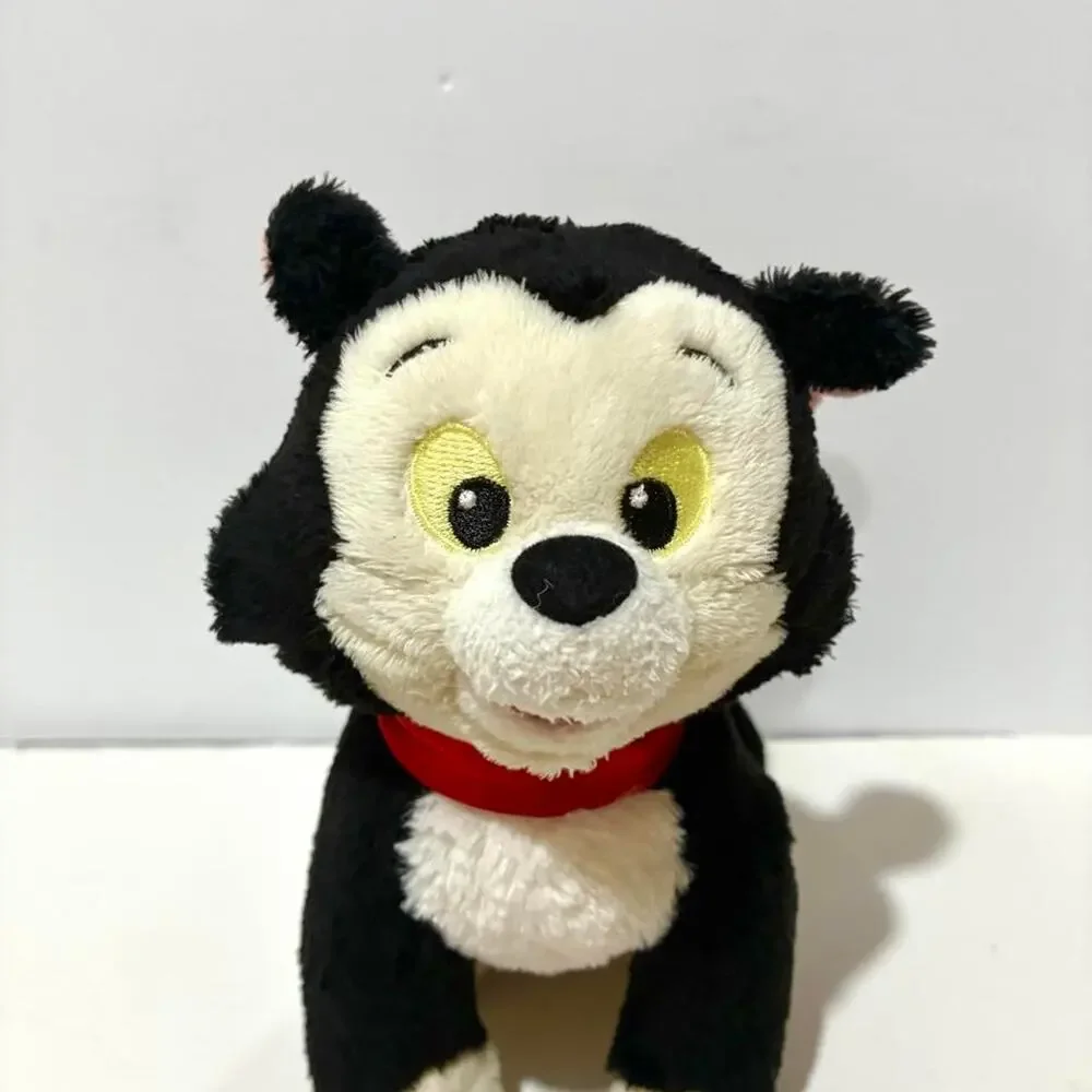 Disney Store  Pet Kitten Figaro Stuffed Plush Toy Pinocchio
